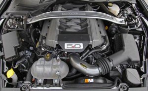 Ford Mustang Performance Air Intake - AEM Induction - AEM 22-687C - Gunmetal Gray - `15-`17